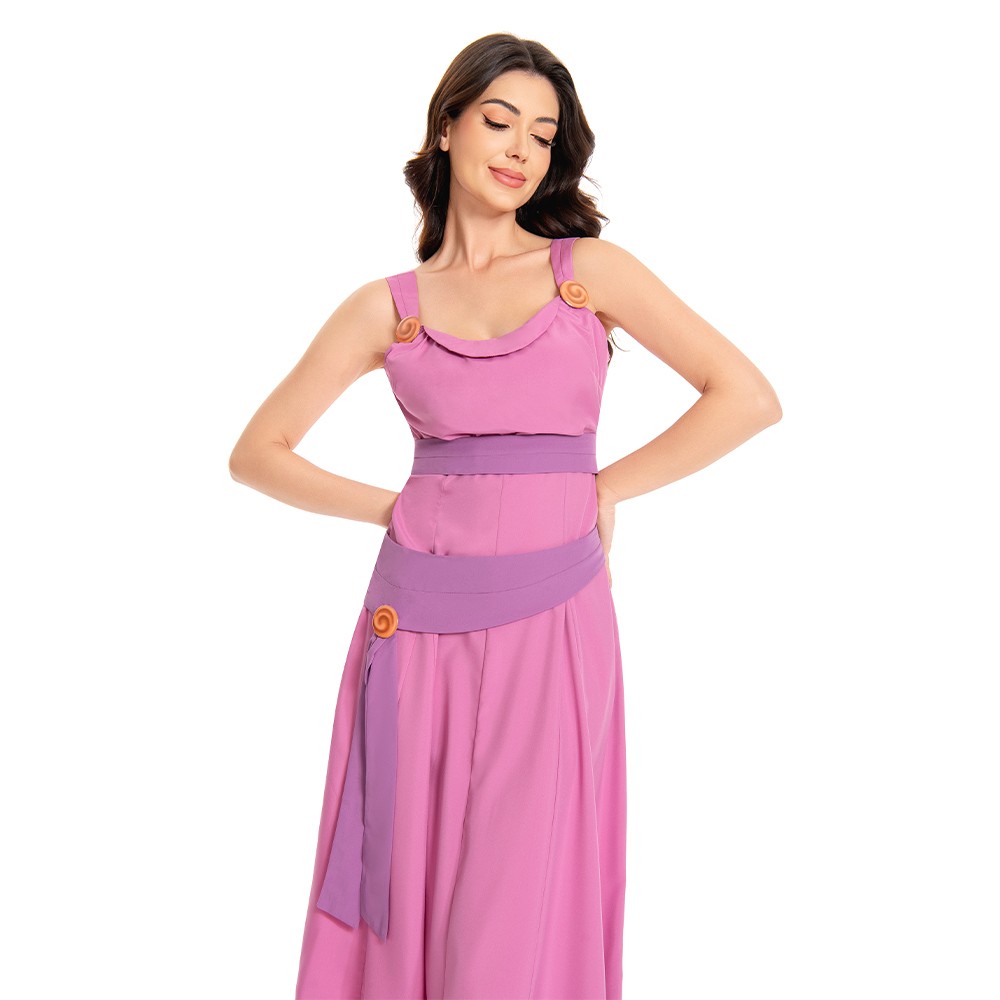Hercules - Megara Party Disguise Suit Cosplay Costume Halloween Carnival Outfit
