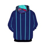 Helluva Boss VOX 3D Printed Hooded Casual Sweatshirt Cosplay Costume Halloween Carnival