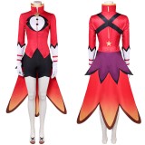 Helluva Boss Vassago Red Cosplay Costume Halloween Carnival Outfit