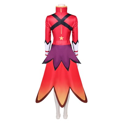 Helluva Boss Vassago Red Cosplay Costume Halloween Carnival Outfit