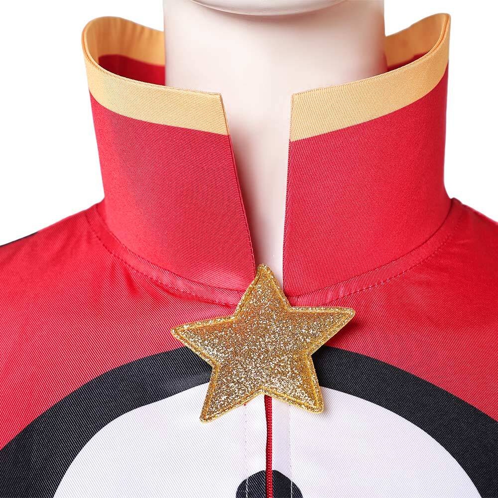 Helluva Boss Vassago Red Cosplay Costume Halloween Carnival Outfit