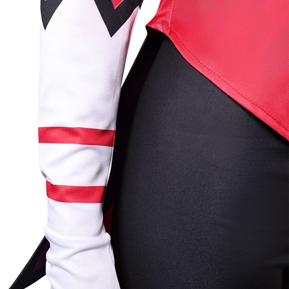 Helluva Boss Vassago Red Cosplay Costume Halloween Carnival Outfit