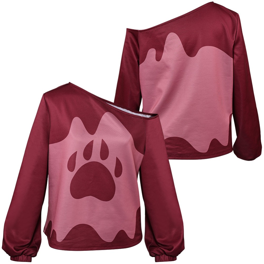 Helluva Boss Stolas Sweatshirt Sleepwear Cosplay Costume Halloween Carnival Outfit