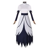 Helluva Boss Stella White Dress Cosplay Costume Halloween Carnival Outfit