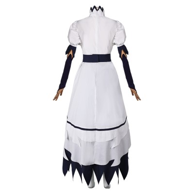 Helluva Boss Stella White Dress Cosplay Costume Halloween Carnival Outfit