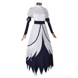 Helluva Boss Stella White Dress Cosplay Costume Halloween Carnival Outfit