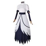 Helluva Boss Stella White Dress Cosplay Costume Halloween Carnival Outfit