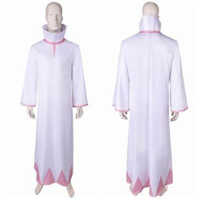 Helluva Boss Season 2 Yogirt White Robe Cosplay Costume Halloween Carnival Outfit