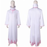 Helluva Boss Season 2 Yogirt White Robe Cosplay Costume Halloween Carnival Outfit