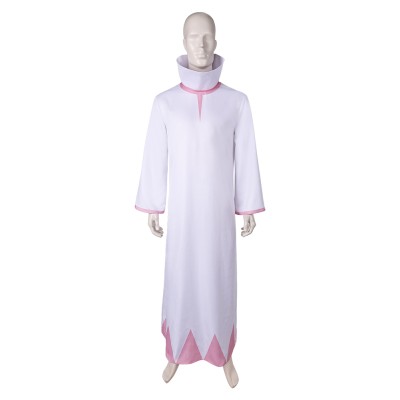 Helluva Boss Season 2 Yogirt White Robe Cosplay Costume Halloween Carnival Outfit