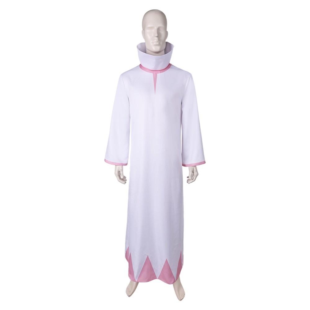 Helluva Boss Season 2 Yogirt White Robe Cosplay Costume Halloween Carnival Outfit