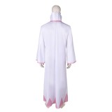 Helluva Boss Season 2 Yogirt White Robe Cosplay Costume Halloween Carnival Outfit