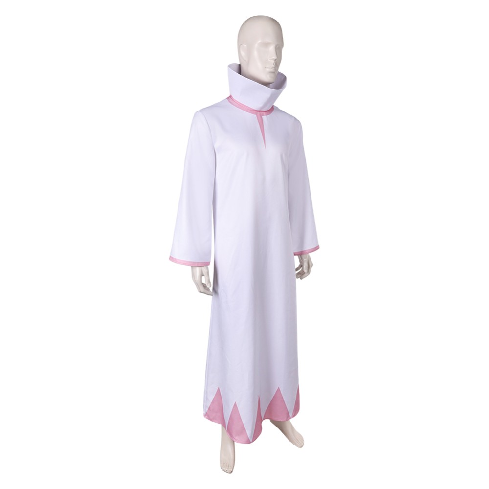 Helluva Boss Season 2 Yogirt White Robe Cosplay Costume Halloween Carnival Outfit
