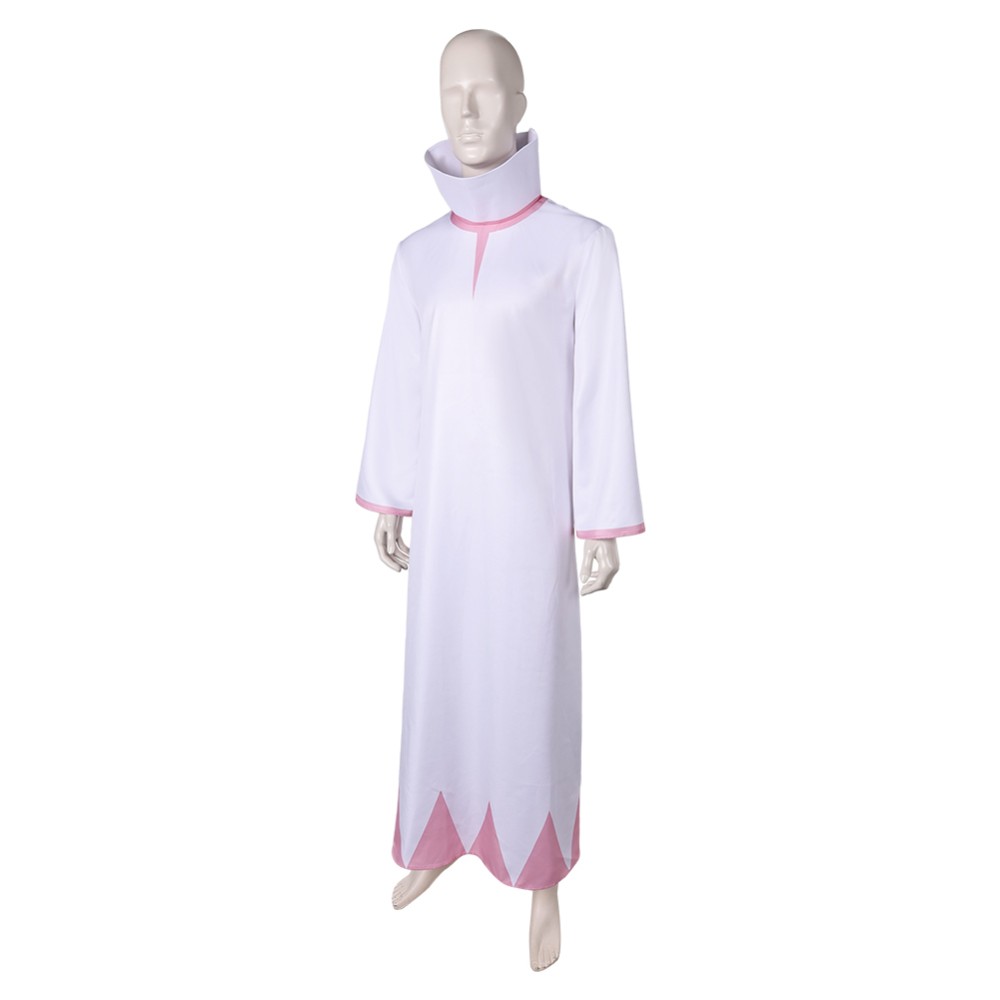 Helluva Boss Season 2 Yogirt White Robe Cosplay Costume Halloween Carnival Outfit