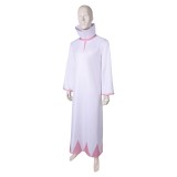 Helluva Boss Season 2 Yogirt White Robe Cosplay Costume Halloween Carnival Outfit