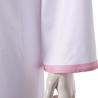 Helluva Boss Season 2 Yogirt White Robe Cosplay Costume Halloween Carnival Outfit