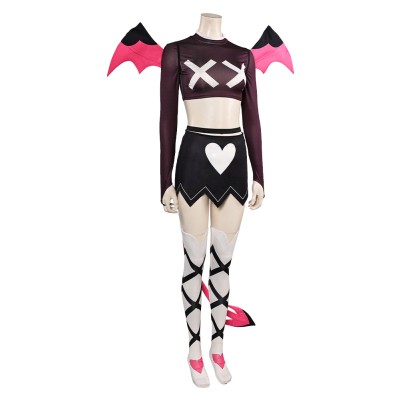 Helluva Boss Season 2 Verosika Top Pants Cosplay Costume Halloween Carnival Outfit