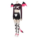Helluva Boss Season 2 Verosika Top Pants Cosplay Costume Halloween Carnival Outfit