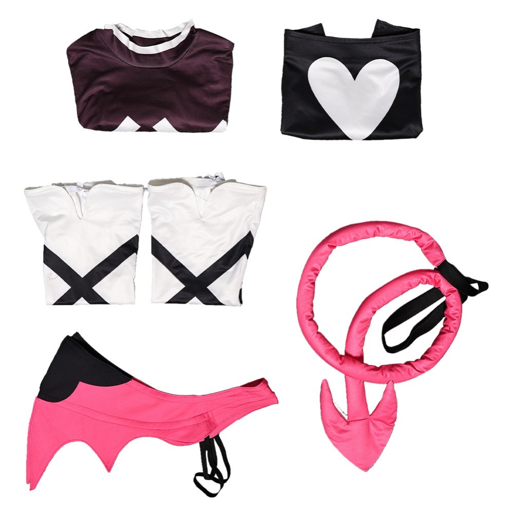 Helluva Boss Season 2 Verosika Top Pants Cosplay Costume Halloween Carnival Outfit