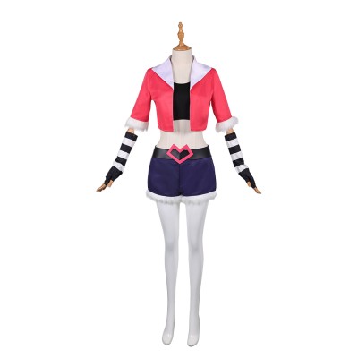 Helluva Boss Velvette Women Pink &nbsp; &nbsp; Cosplay Costume Halloween Carnival Outfit