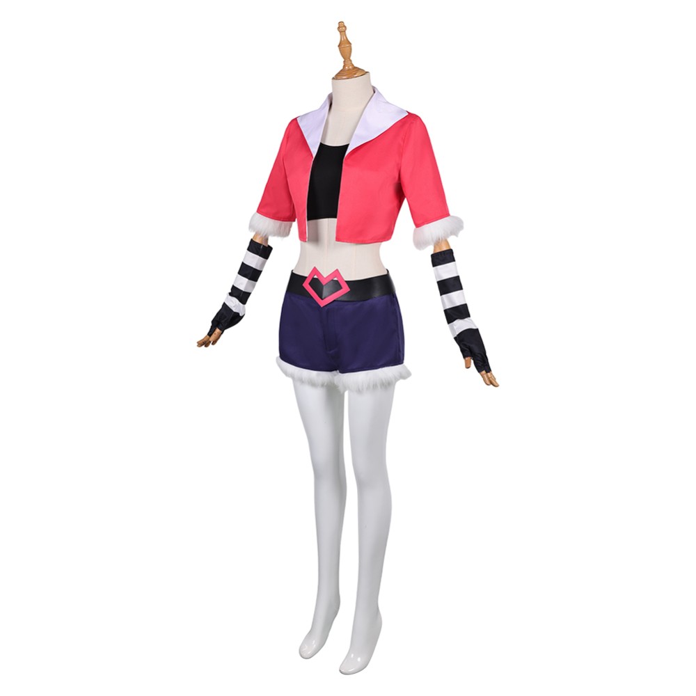 Helluva Boss Velvette Women Pink &nbsp; &nbsp; Cosplay Costume Halloween Carnival Outfit