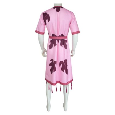 Helluva Boss Season 2 Stolas Pink Bathrobe Cosplay Costume Halloween Carnival Outfit