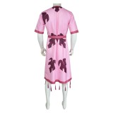 Helluva Boss Season 2 Stolas Pink Bathrobe Cosplay Costume Halloween Carnival Outfit