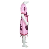 Helluva Boss Season 2 Stolas Pink Bathrobe Cosplay Costume Halloween Carnival Outfit