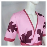 Helluva Boss Season 2 Stolas Pink Bathrobe Cosplay Costume Halloween Carnival Outfit