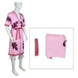 Helluva Boss Season 2 Stolas Pink Bathrobe Cosplay Costume Halloween Carnival Outfit