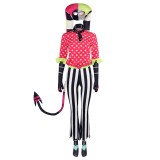 Helluva Boss Season 2 Fizzarolli Polka Dot Set Hazbin Hotel Suit Cosplay Costume Halloween Carnival Outfit