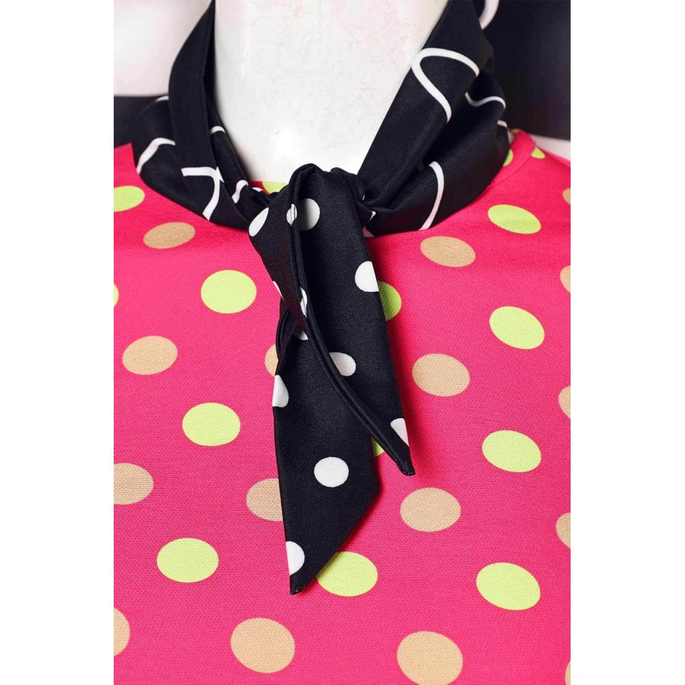 Helluva Boss Season 2 Fizzarolli Polka Dot Set Hazbin Hotel Suit Cosplay Costume Halloween Carnival Outfit