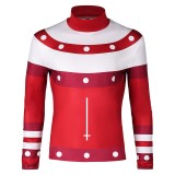 Helluva Boss Season 2 Blitz Red Top Cosplay Costume Halloween Carnival Outfit