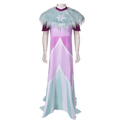Helluva Boss Season 2 Andrealphus White Robe Cosplay Costume Halloween Carnival Outfit