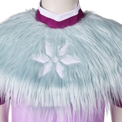 Helluva Boss Season 2 Andrealphus White Robe Cosplay Costume Halloween Carnival Outfit