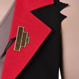 Helluva Boss Satan Black Top Pants Cosplay Costume Halloween Carnival Outfit