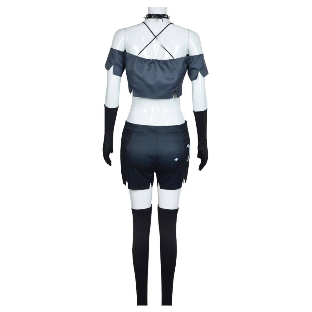 Helluva Boss Loona Hazbin Hotel Suit Cosplay Costume Halloween Carnival Outfit