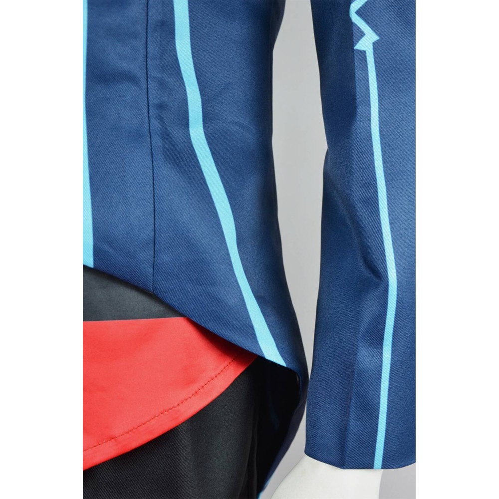 Helluva Boss Hazbin Hotel Vox Blue Party Cosplay Costume Halloween Carnival Outfit