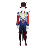 Helluva Boss Hazbin Hotel Ozzie Uniform Suit Cosplay Costume Halloween Carnival Outfit