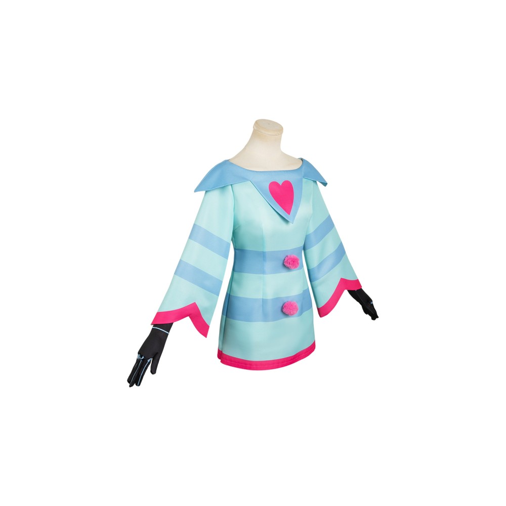 Helluva Boss Hazbin Hotel Fizzarolli Dress Pyjamas Suit Cosplay Costume Halloween Carnival Outfit