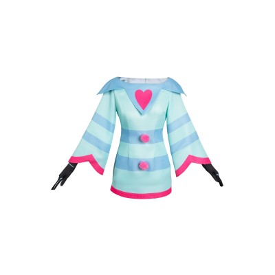 Helluva Boss Hazbin Hotel Fizzarolli Dress Pyjamas Suit Cosplay Costume Halloween Carnival Outfit