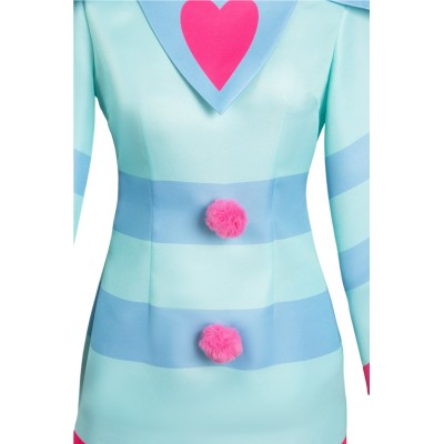 Helluva Boss Hazbin Hotel Fizzarolli Dress Pyjamas Suit Cosplay Costume Halloween Carnival Outfit