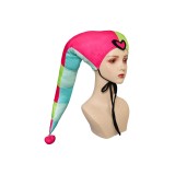Helluva Boss Hazbin Hotel Fizzarolli Hat Cap Accessories Cosplay Costume Halloween Carnival