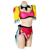 Helluva Boss Hazbin Hotel Fizzarolli Clown Swimsuit Suit Original Design Cosplay Costume Halloween Carnival Outfit