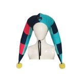 Helluva Boss Hazbin Hotel Fizzarolli Clown Suit With Hat Suit Cosplay Costume Halloween Carnival Outfit