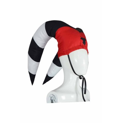 Helluva Boss Hazbin Hotel Blitzo Hat Plush Cap Accessories Cosplay Costume Halloween Carnival