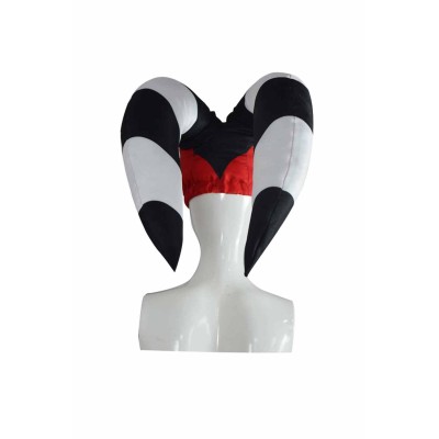 Helluva Boss Hazbin Hotel Blitzo Hat Plush Cap Accessories Cosplay Costume Halloween Carnival