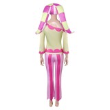 Helluva Boss Fizzarolli Pink Heart Cosplay Costume Halloween Carnival Outfit