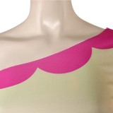 Helluva Boss Fizzarolli Pink Heart Cosplay Costume Halloween Carnival Outfit