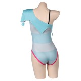 Helluva Boss Fizzarolli Hazbin Hotel One-piece Swimsuit Suit Cosplay Costume Halloween Carnival Outfit